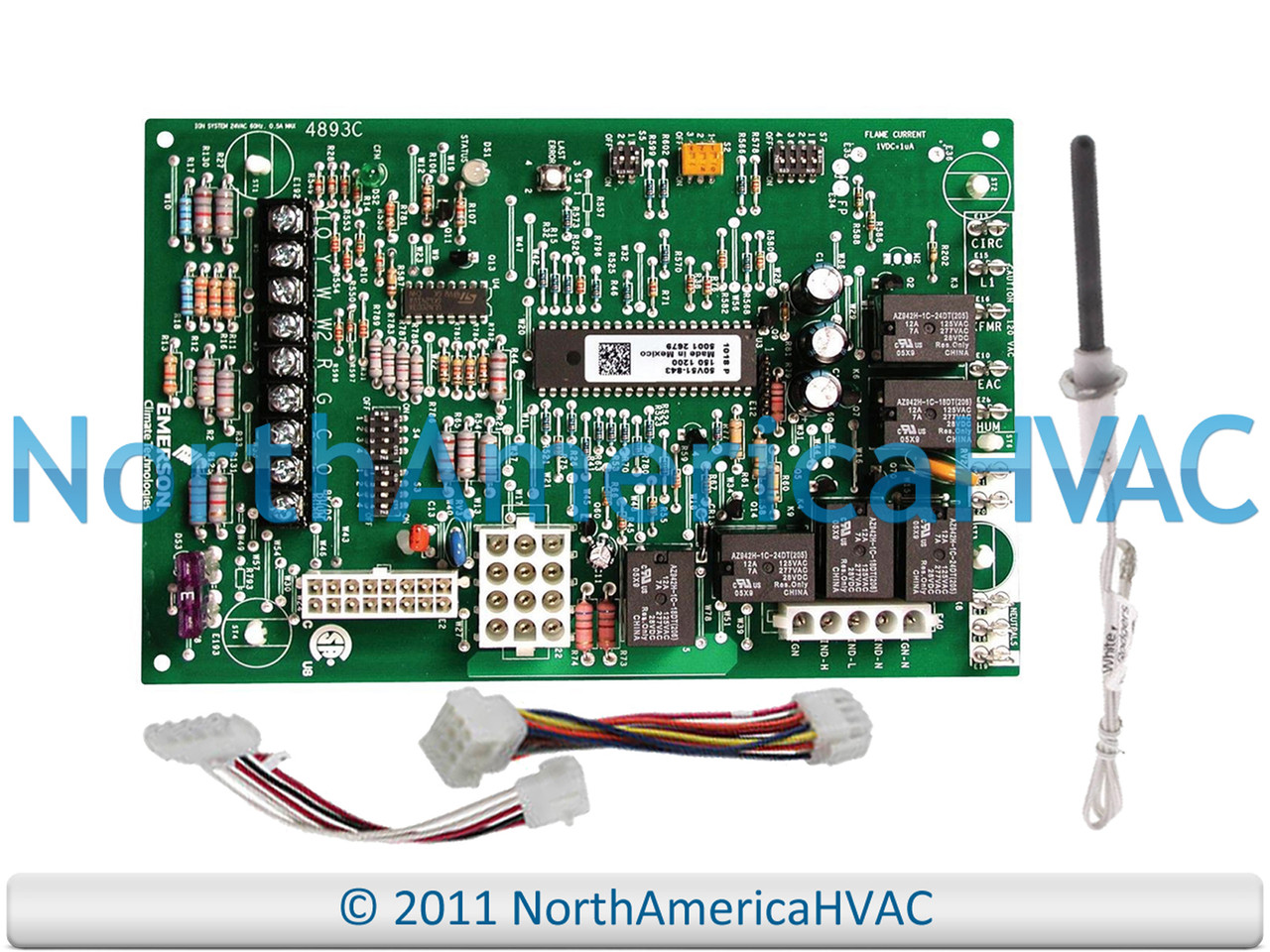 White Rodgers Emerson Furnace Control Circuit Board 50V51-507-02